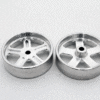 5" Billet Wheelie Bar Wheels (Slotted) - Image 2