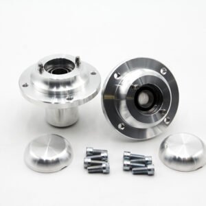 Billet front wheel hub set 90mm